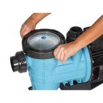 GEMAS Mini Streamer medence keringető szivattyú előszűrővel STRM150M 1,5HP 22m3/h 230V