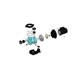 GEMAS Mini Streamer medence keringető szivattyú előszűrővel STRM150M 1,5HP 22m3/h 230V