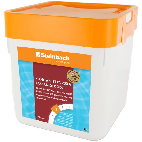 Steinbach Aquacorrect Klórtabletta 200gr 90% 5kg AQ150035