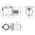 Aquagem InverEco DE18 inverteres medence szivattyú (21 m³/h)