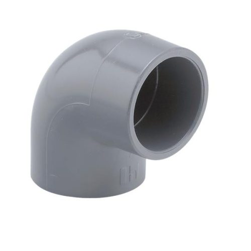 PVC 90º könyök D 050 PN16