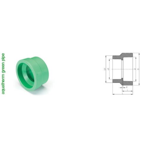 AQUATHERM szűkítő karmantyú KB 25/20mm