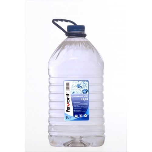 Favorit IONcserélt-Desztillált víz, 5 literes DESZTV