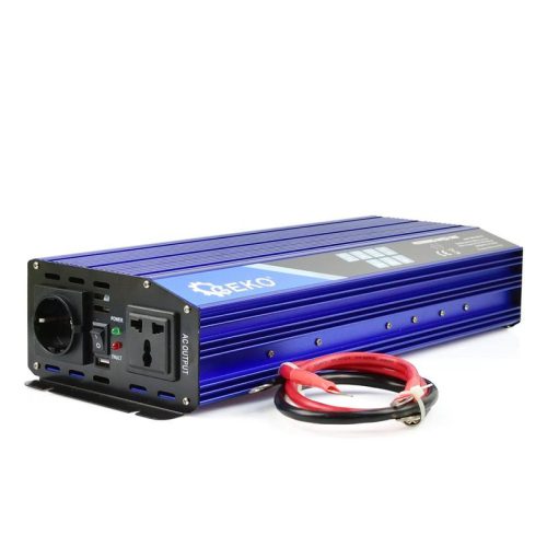 Tiszta színuszos inverter áramátalakító 24V/230V 2000/4000W