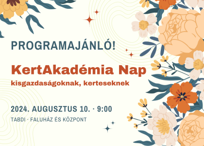 Programajánló - 2024. 08. 10.