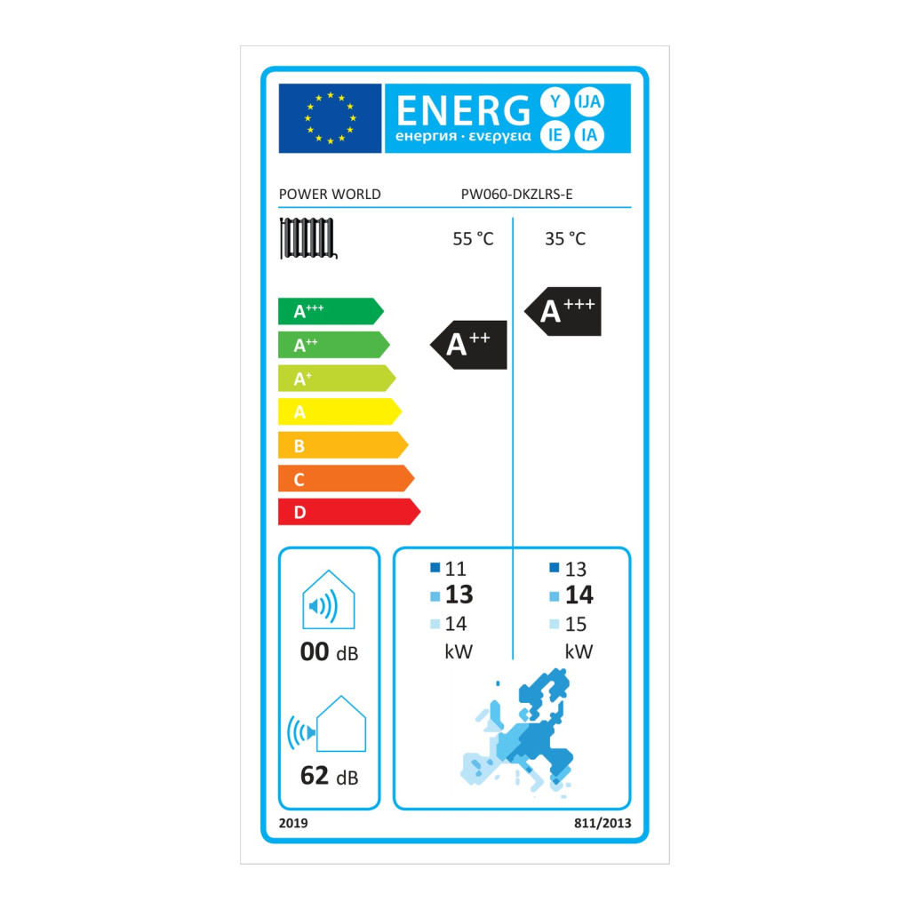 Energiacímke PW060-DKZLRS-E